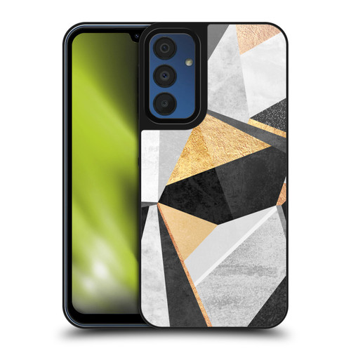 Elisabeth Fredriksson Geometric Design And Pattern Geometry Gold Gel Armour Case For Samsung Galaxy A15
