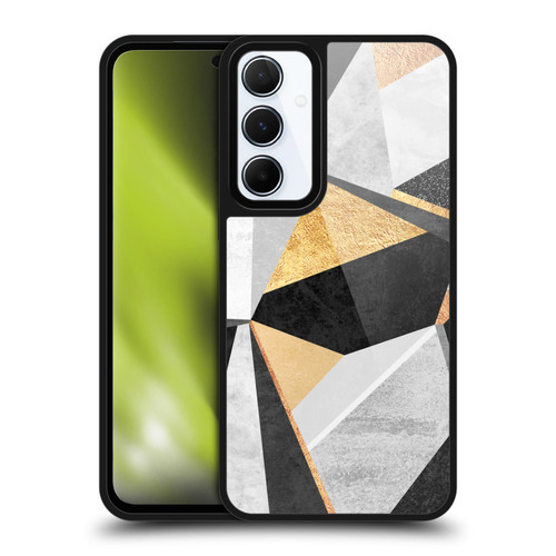 Elisabeth Fredriksson Geometric Design And Pattern Geometry Gold Gel Armour Case For Samsung Galaxy A55 5G