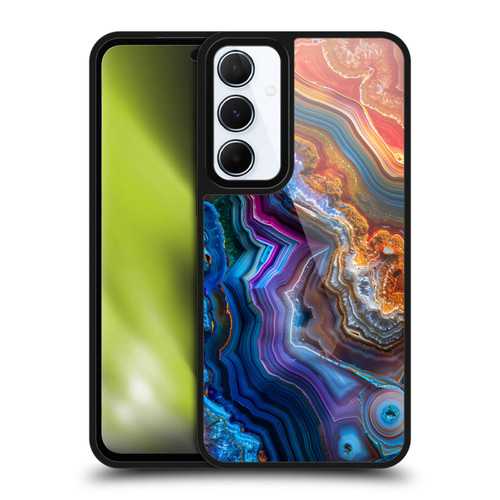 Haroulita Agates Multicolor Gel Armour Case For Samsung Galaxy A55 5G