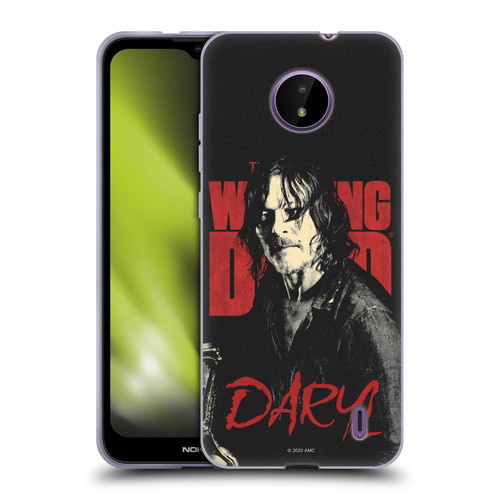 AMC The Walking Dead Season 10 Character Portraits Daryl Soft Gel Case for Nokia C10 / C20