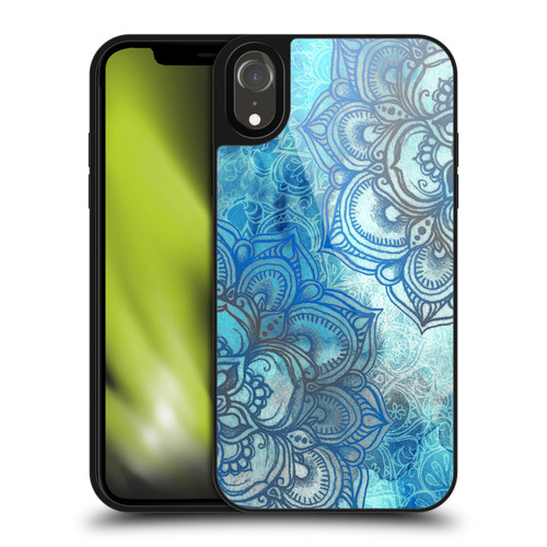 Micklyn Le Feuvre Mandala 3 Lost In Blue A Daydream Made Visible Gel Armour Case For Apple iPhone XR