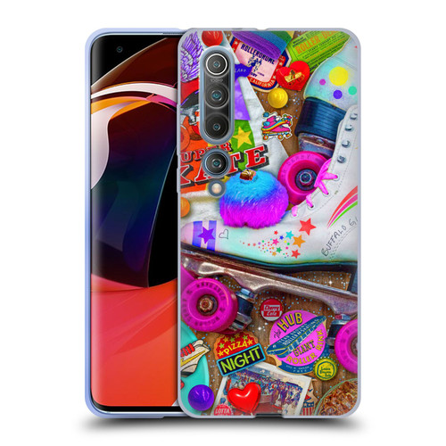 Aimee Stewart Colourful Sweets Skate Night Soft Gel Case for Xiaomi Mi 10 5G / Mi 10 Pro 5G