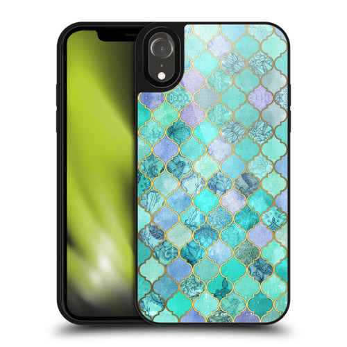Micklyn Le Feuvre Moroccan Mint Green Gel Armour Case For Apple iPhone XR