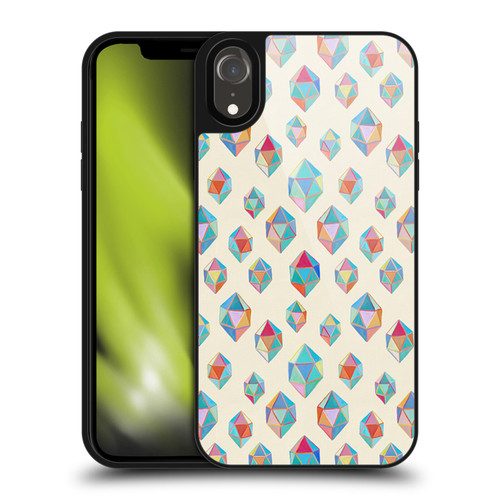 Micklyn Le Feuvre Patterns Floating Gems Gel Armour Case For Apple iPhone XR