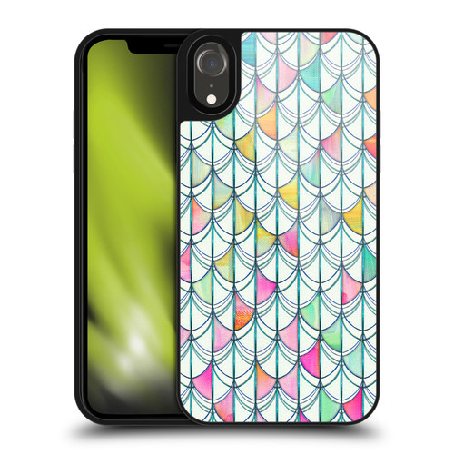 Micklyn Le Feuvre Patterns Fish Scale Cutout Gel Armour Case For Apple iPhone XR