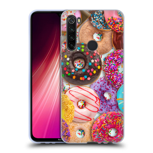 Aimee Stewart Colourful Sweets Donut Noms Soft Gel Case for Xiaomi Redmi Note 8T