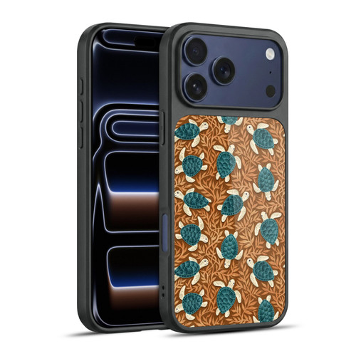Micklyn Le Feuvre Flora And Fauna Tiny Turtle Treasures Gel Armour Case For Apple iPhone 17 Pro Max