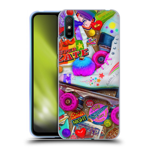 Aimee Stewart Colourful Sweets Skate Night Soft Gel Case for Xiaomi Redmi 9A / Redmi 9AT