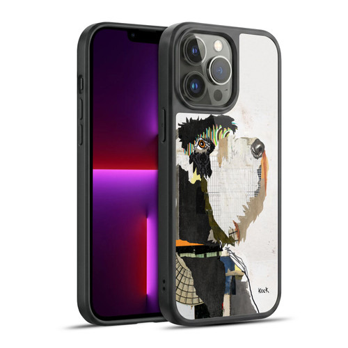 Michel Keck Dogs 2 Schnauzer Gel Armour Case For Apple iPhone 13 Pro Max