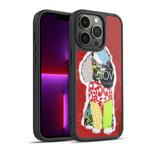 Michel Keck Dogs 2 Poodle Gel Armour Case For Apple iPhone 13 Pro