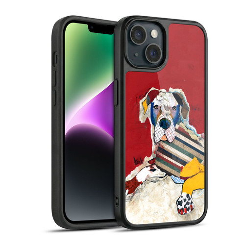 Michel Keck Dogs 2 Great Dane Gel Armour Case For Apple iPhone 14