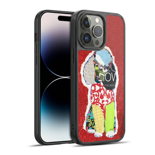 Michel Keck Dogs 2 Poodle Gel Armour Case For Apple iPhone 14 Pro Max