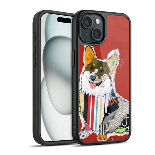 Michel Keck Dogs 2 Corgi Gel Armour Case For Apple iPhone 15