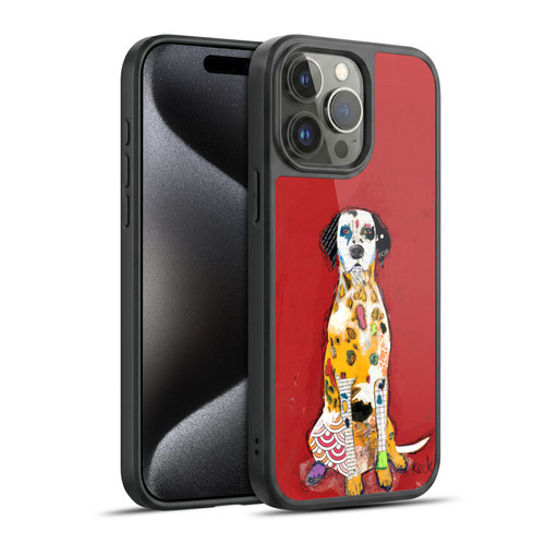 Michel Keck Dogs 2 Dalmatian Gel Armour Case For Apple iPhone 15 Pro Max