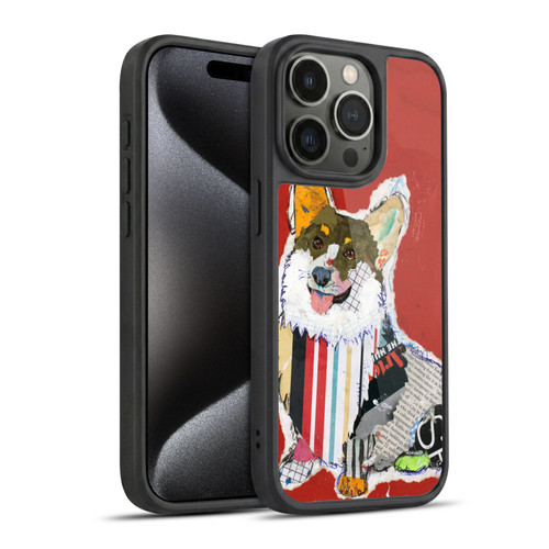 Michel Keck Dogs 2 Corgi Gel Armour Case For Apple iPhone 15 Pro