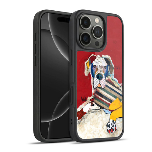 Michel Keck Dogs 2 Great Dane Gel Armour Case For Apple iPhone 16 Pro