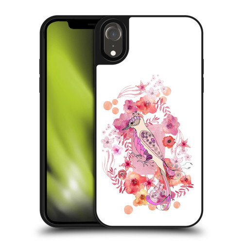 Monika Strigel Animals And Flowers Bird Gel Armour Case For Apple iPhone XR