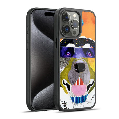 Michel Keck Dogs 3 Labrador Gel Armour Case For Apple iPhone 15 Pro Max