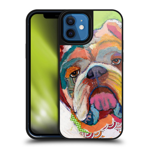 Michel Keck Dogs Bulldog Gel Armour Case For Apple iPhone 12 / iPhone 12 Pro