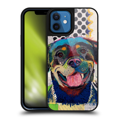 Michel Keck Dogs Rottweiler Gel Armour Case For Apple iPhone 12 / iPhone 12 Pro