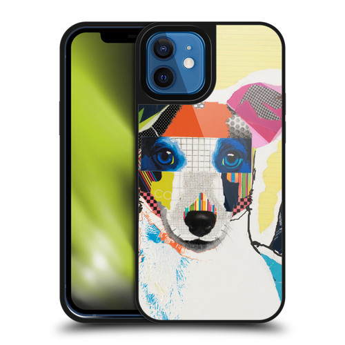 Michel Keck Dogs Whippet Gel Armour Case For Apple iPhone 12 / iPhone 12 Pro