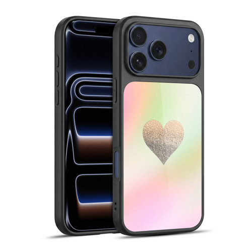 Monika Strigel Dreamland Gold Heart Gel Armour Case For Apple iPhone 17 Pro Max