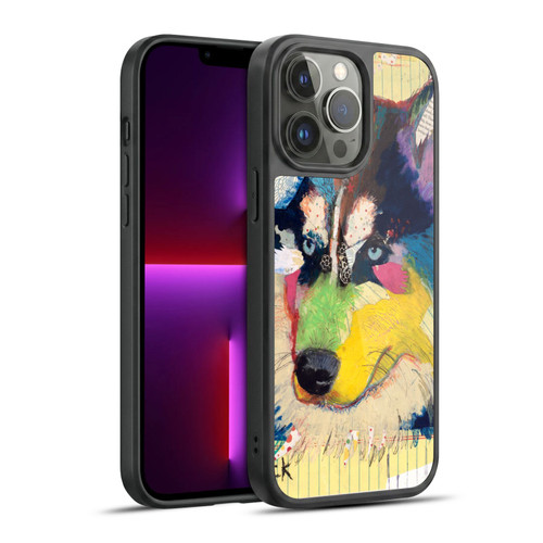 Michel Keck Dogs Husky Gel Armour Case For Apple iPhone 13 Pro Max