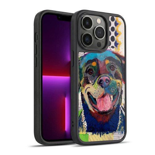 Michel Keck Dogs Rottweiler Gel Armour Case For Apple iPhone 13 Pro