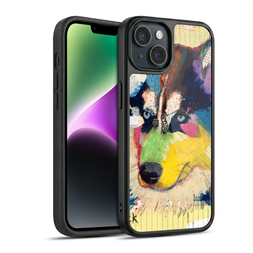 Michel Keck Dogs Husky Gel Armour Case For Apple iPhone 14