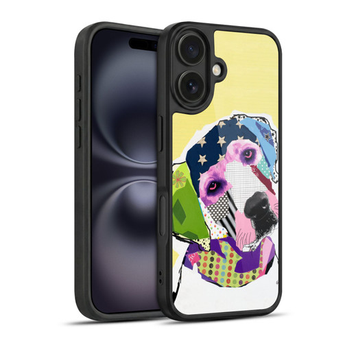 Michel Keck Dogs Yellow Lab Gel Armour Case For Apple iPhone 16