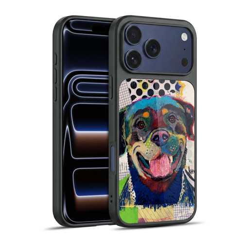 Michel Keck Dogs Rottweiler Gel Armour Case For Apple iPhone 17 Pro Max