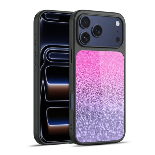 Monika Strigel Glitter Collection Lavender Pink Gel Armour Case For Apple iPhone 17 Pro Max