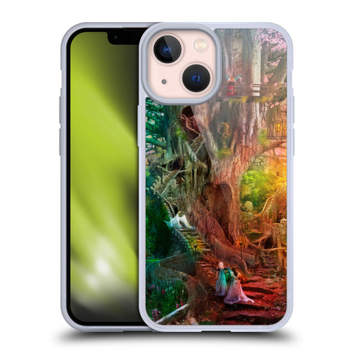 Aimee Stewart Fantasy Dream Tree Soft Gel Case for Apple iPhone 13 Mini
