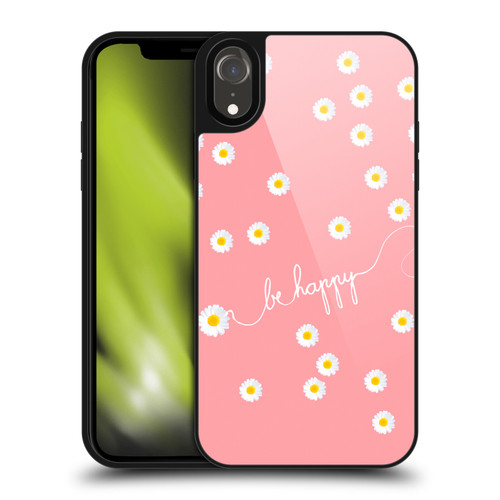 Monika Strigel Happy Daisy Coral Gel Armour Case For Apple iPhone XR