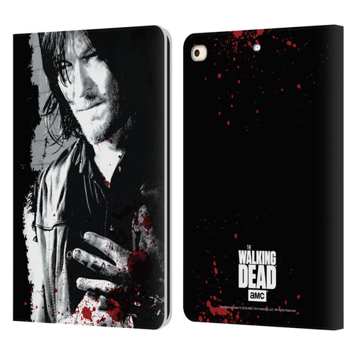 AMC The Walking Dead Gore Wounded Hand Leather Book Wallet Case Cover For Apple iPad 9.7 2017 / iPad 9.7 2018