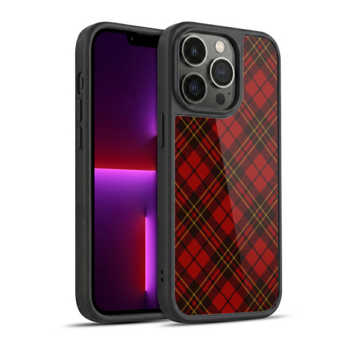 PLdesign Christmas Red Tartan Gel Armour Case For Apple iPhone 13 Pro