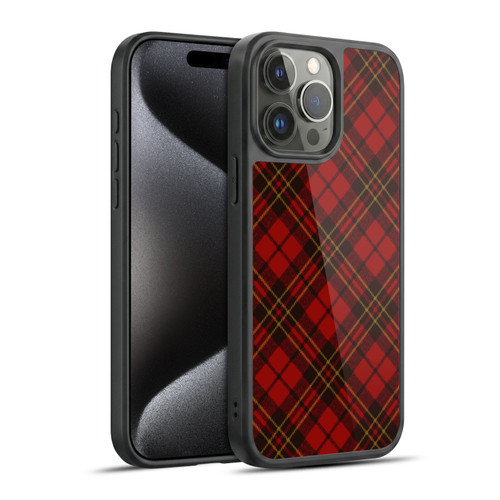 PLdesign Christmas Red Tartan Gel Armour Case For Apple iPhone 15 Pro Max