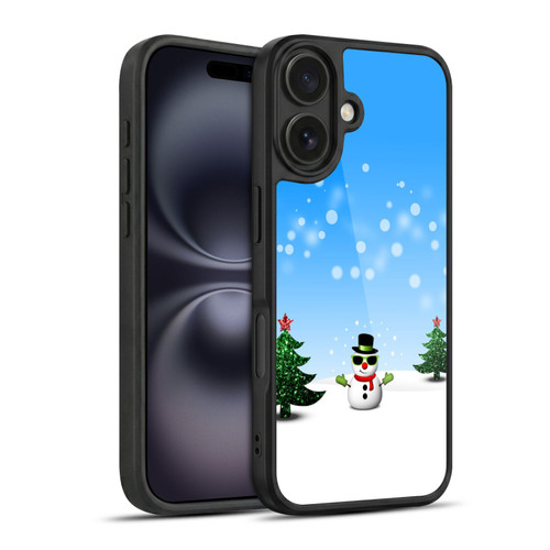 PLdesign Christmas Cool Snowman Gel Armour Case For Apple iPhone 16