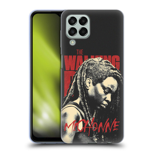 AMC The Walking Dead Season 10 Character Portraits Michonne Soft Gel Case for Samsung Galaxy M33 (2022)