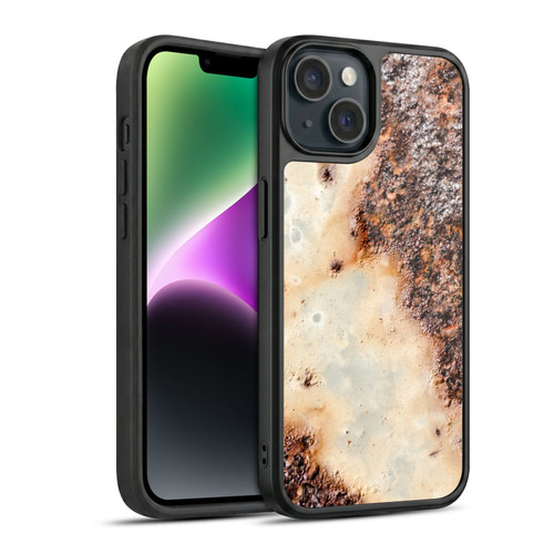 PLdesign Wood And Rust Prints Rusty Metal Texture Gel Armour Case For Apple iPhone 14