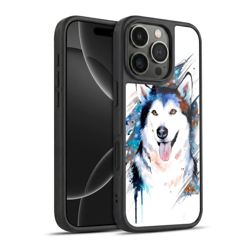 Pixie Cold Animals Husky Gel Armour Case For Apple iPhone 16 Pro