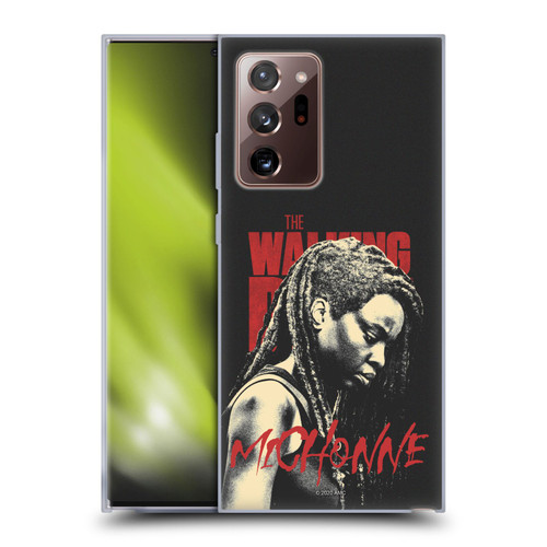 AMC The Walking Dead Season 10 Character Portraits Michonne Soft Gel Case for Samsung Galaxy Note20 Ultra / 5G