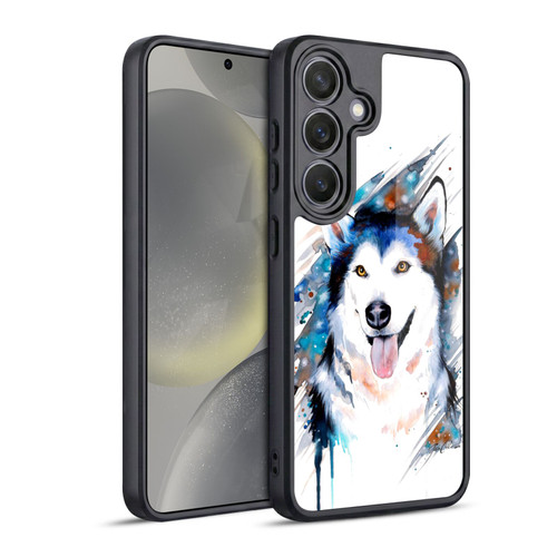 Pixie Cold Animals Husky Gel Armour Case For Samsung Galaxy S24 5G