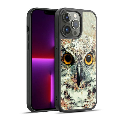 Riza Peker Animals Owl II Gel Armour Case For Apple iPhone 13 Pro Max