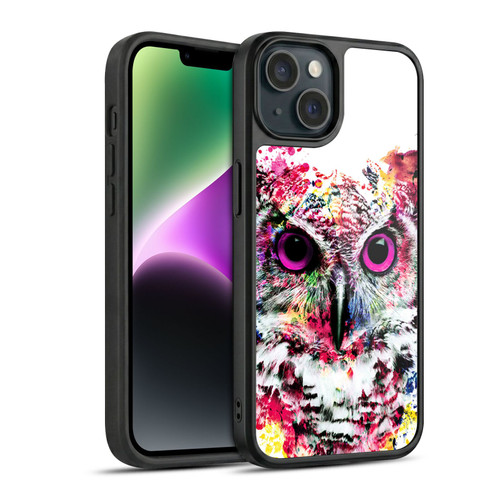 Riza Peker Animals Owl Gel Armour Case For Apple iPhone 14