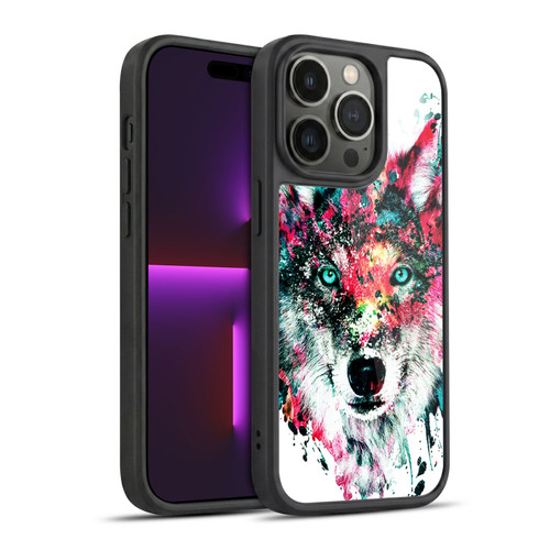 Riza Peker Animals Wolf Gel Armour Case For Apple iPhone 14 Pro