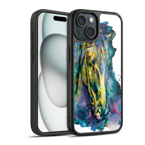 Riza Peker Animals Horse Gel Armour Case For Apple iPhone 15
