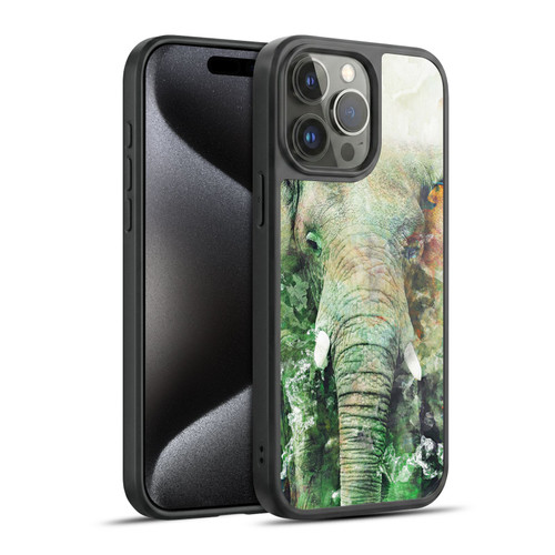Riza Peker Animals Elephant Gel Armour Case For Apple iPhone 15 Pro Max