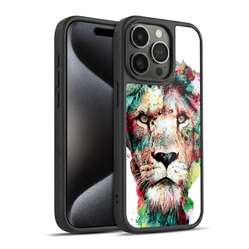 Riza Peker Animals The King Gel Armour Case For Apple iPhone 15 Pro