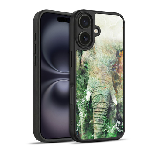 Riza Peker Animals Elephant Gel Armour Case For Apple iPhone 16
